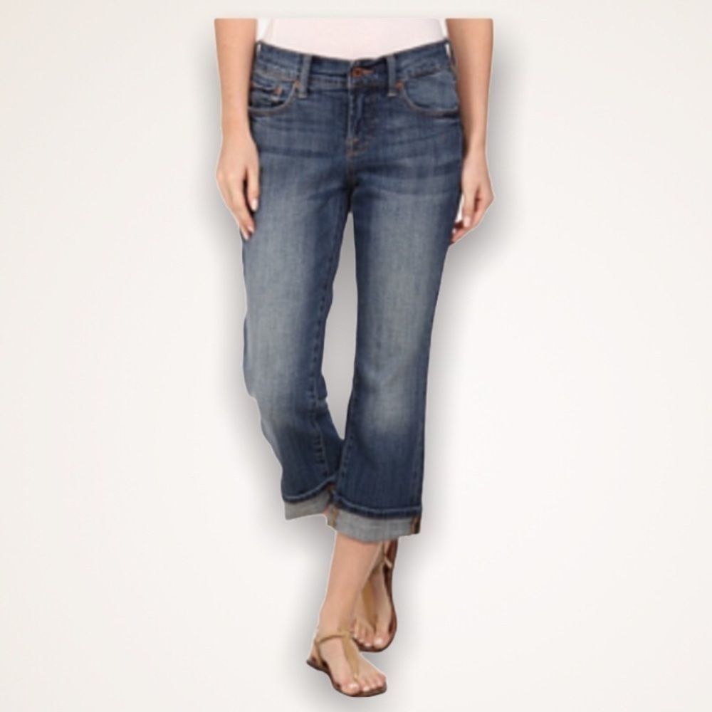 LUCKY BRAND Easy Rider Cropped Jeans